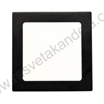 LED nadgradni panel M12NK-BK-CCT 12W 3000/4000/6500K crni