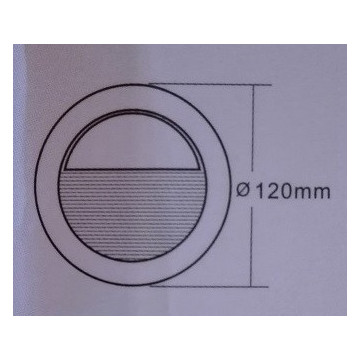 Spoljna nadgradna LED lampa M953015-1 6W 4000K crna