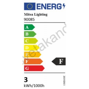 Spoljna ugradna LED lampa M953032 3W 4000K crna