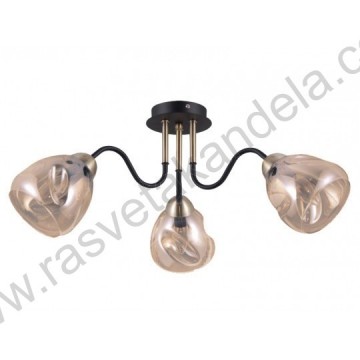 Luster 3xE14 M10700-3 transparentno staklo