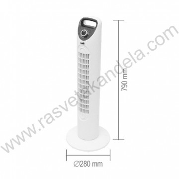 Stubni ventilator 790 mm HOME TWF822