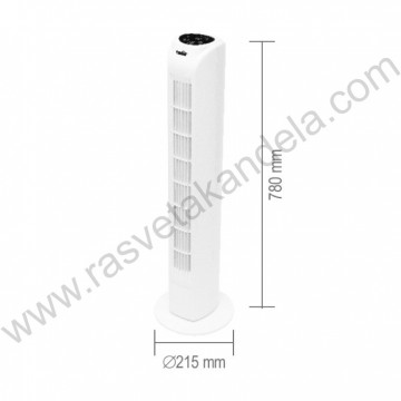 Stubni ventilator 780 mm HOME sa displejom  TWFR78
