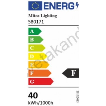 Led panel nadgradni M203422-N 600x600 40W 6500K pozadinsko osvetljenje crni