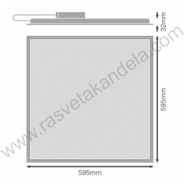 LED panel ugradni 595x595mm 36W 4000K LEDVANCE