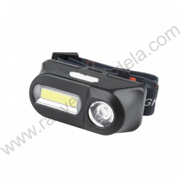 Naglavna punjiva LED lampa NL4001 3W crna
