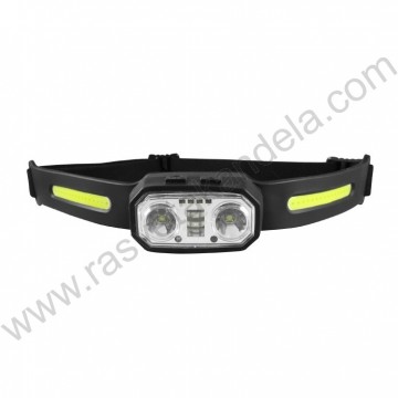 Naglavna punjiva LED lampa sa PIR senzorom YW17417-3784 crna