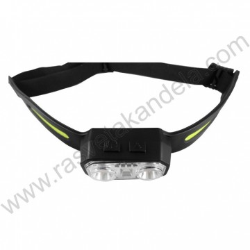 Naglavna punjiva LED lampa sa PIR senzorom YW17417-3784 crna