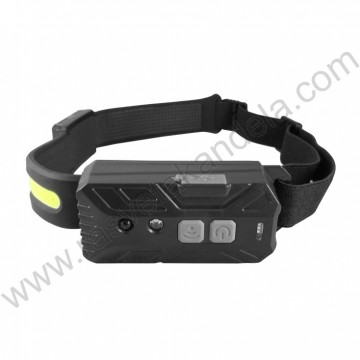 Naglavna punjiva LED lampa sa PIR senzorom YW17408-3767 crna