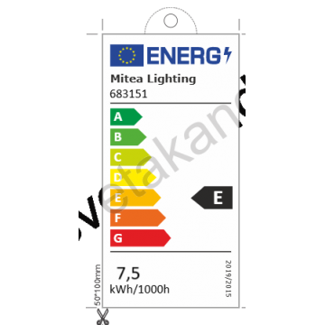 LED traka MLD-2835-120 6000K 5m 24V 7,5W 120d IP65