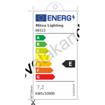 LED traka MLD-2835-120 40m 48V 6500K 7.2W/m 120d IP65