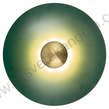 LED zidna lampa M11113-GGD 7,5W 3000K zlatno-zelena