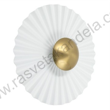 LED zidna lampa M11115-350-WGD 8W 3000K belo-zlatna
