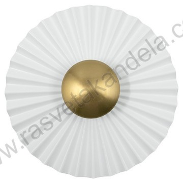LED zidna lampa M11115-350-WGD 8W 3000K belo-zlatna