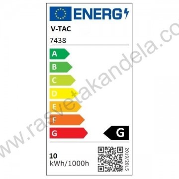 Baštenski svetlosni niz 10m 20x0,5W RGB+žuta
