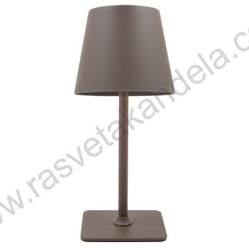 Stona lampa LED M6002-BR 2W 3000/4000/6000K braon na dodir