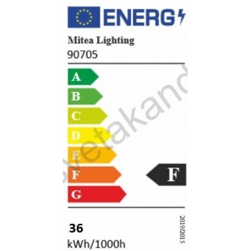 LED strela 120cm 36W 3000/4000/6500K M203850-W bela
