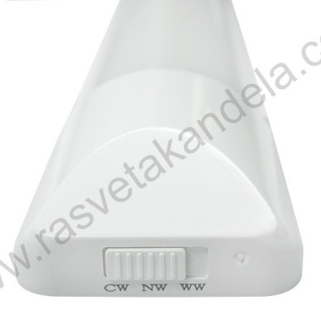 LED strela 120cm 36W 3000/4000/6500K M203850-W bela