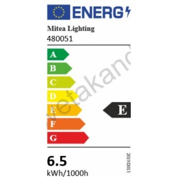 Led sijalica filament E27 G80 6,5W 2700K