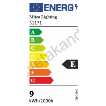 LED zidna lampa za slike i ogledala 9W 4000K hrom PEEGEL