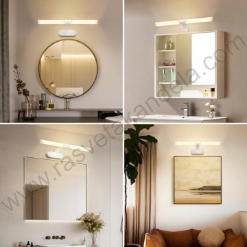LED zidna lampa za slike i ogledala 8W 4000K bela