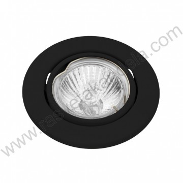 Rozetna crna + GU10 grlo