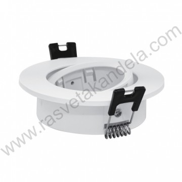 Rozetna usmeriva bela + GU10 grlo