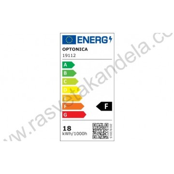 Luster ventilator sa LED svetlom 18W 3000-6000K boja drveta + daljinski upravljač