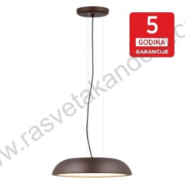 LED visilica ARCADIA 24W 3000K braon MPD750-450 BR