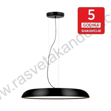 LED visilica ARCADIA 91W 3000K crna MPD750-800 B