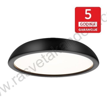 LED plafonjera ARCADIA Ø45cm MCL750-450 B 24W 3000K crna
