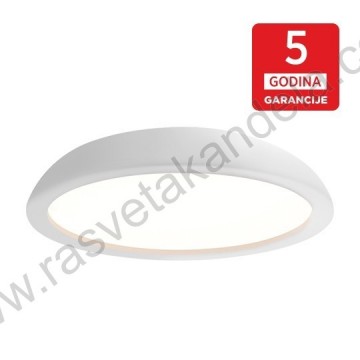 LED plafonjera ARCADIA Ø45cm MCL750-450 W 24W 3000K bela
