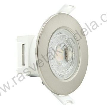 LED rozetna - ugradna lampa M206178-set 5,5W 3000/4000/6500K crna/mat hrom/crna