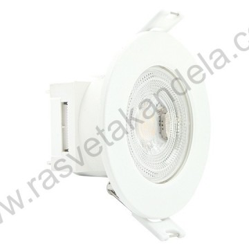 LED rozetna - ugradna lampa M206178-set 5,5W 3000/4000/6500K crna/mat hrom/crna