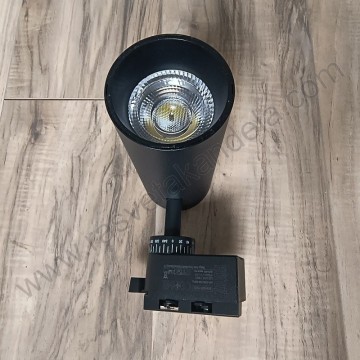 LED šinski reflektor 20W BREMEN-20 CCT crni