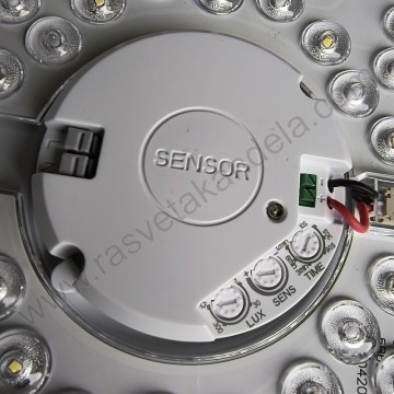 Led plafonjera sa microwave senzorom pokreta M271-C 12W 6000K bela