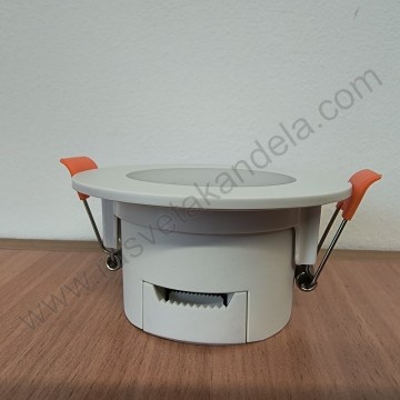 LED rozetna vodootporna MELODY 5W 4200K IP65 bela