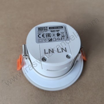 LED rozetna vodootporna MELODY 5W 4200K IP65 bela