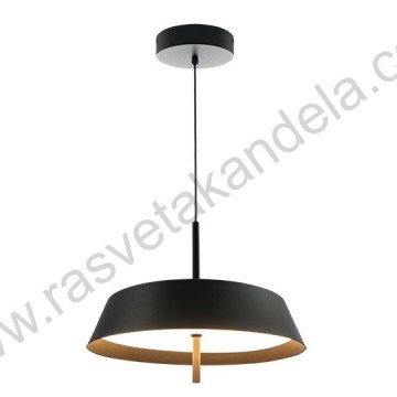 LED visilica ORION 26W 3000K crna MPD601S-450 B