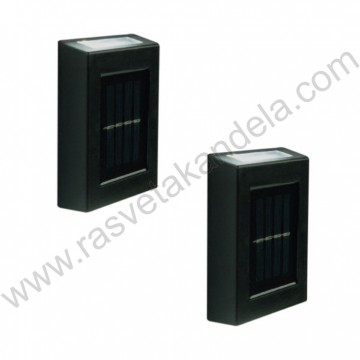 Solarna zidna lampa - 2 kom. ML-WS126