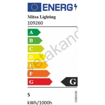 LED zidna lampa 5W 3000K ALTO MAW9442-1L zlatna