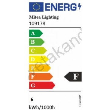 LED zidna lampa 6W 3000K ECLIPTICA MAW9451-1 siva+smoky