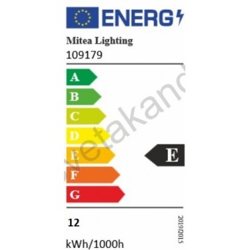 LED zidna lampa 12W 3000K ECLIPTICA MAW9451-2 staro zlato+amber