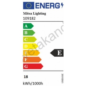LED zidna lampa 18W 3000K ECLIPTICA MAW9451-3 staro zlato+amber