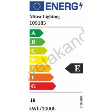 LED zidna lampa 18W 3000K ECLIPTICA MAW9451-3 siva+smoky