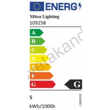 LED visilica 5W 3000K ALTO MAP9442-1L zlatna