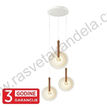 LED visilica 15W 3000K ALTO MAP9442-3 zlatna