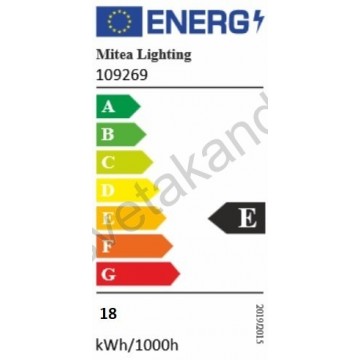 LED visilica 18W 3000K NIMBUS MAP9401-1A zlatna+amber