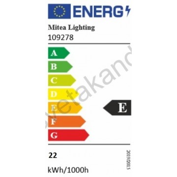 LED visilica 22W 3000K NIMBUS MAP9401-7A zlatna+amber