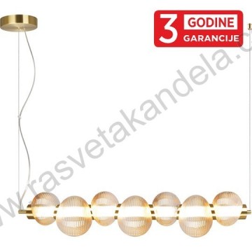 LED visilica 22W 3000K NIMBUS MAP9401-7A zlatna+amber