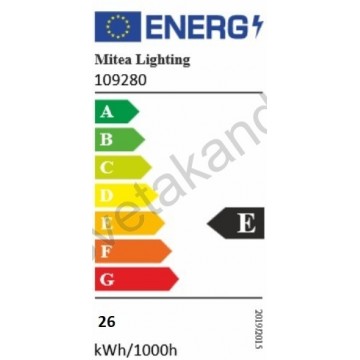 LED visilica 26W 3000K NIMBUS MAP9401-7B zlatna+amber